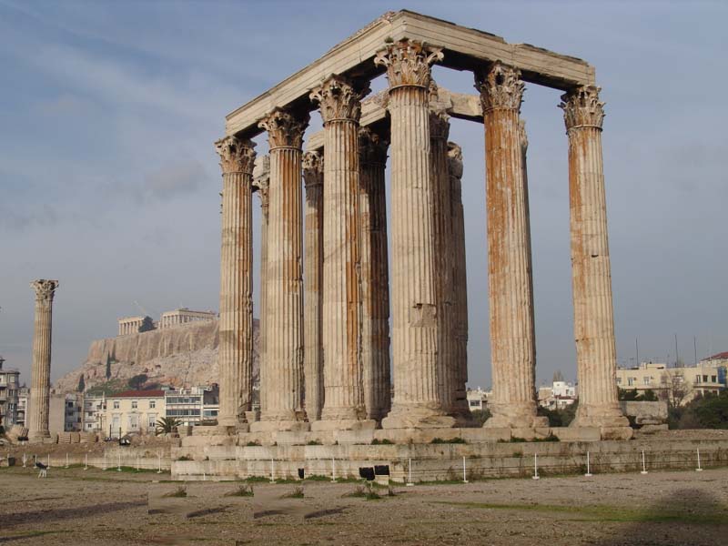 greek architecture vs roman architecture