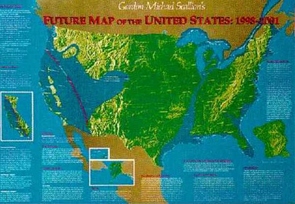 Future map of the world gordon michael scallion