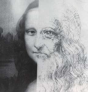 leonardodavincimonalisa Lukisan Monalisa Adalah Lukisan Wajah Leonardo Da Vinci Sendiri!
