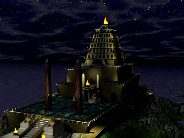 The Pharos of Alexandria was a lighthouse built in the 3rd century BC on the 