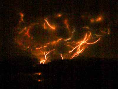 national geographic iceland volcano lightning. Dramatic Image Shows Volcano#39;s