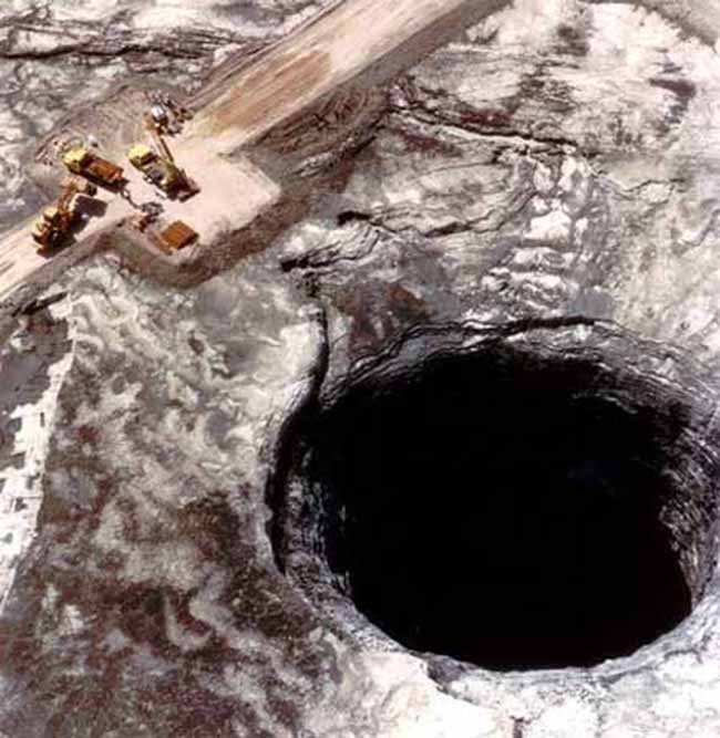 Sinkholes Water on Sinkholes In Florida