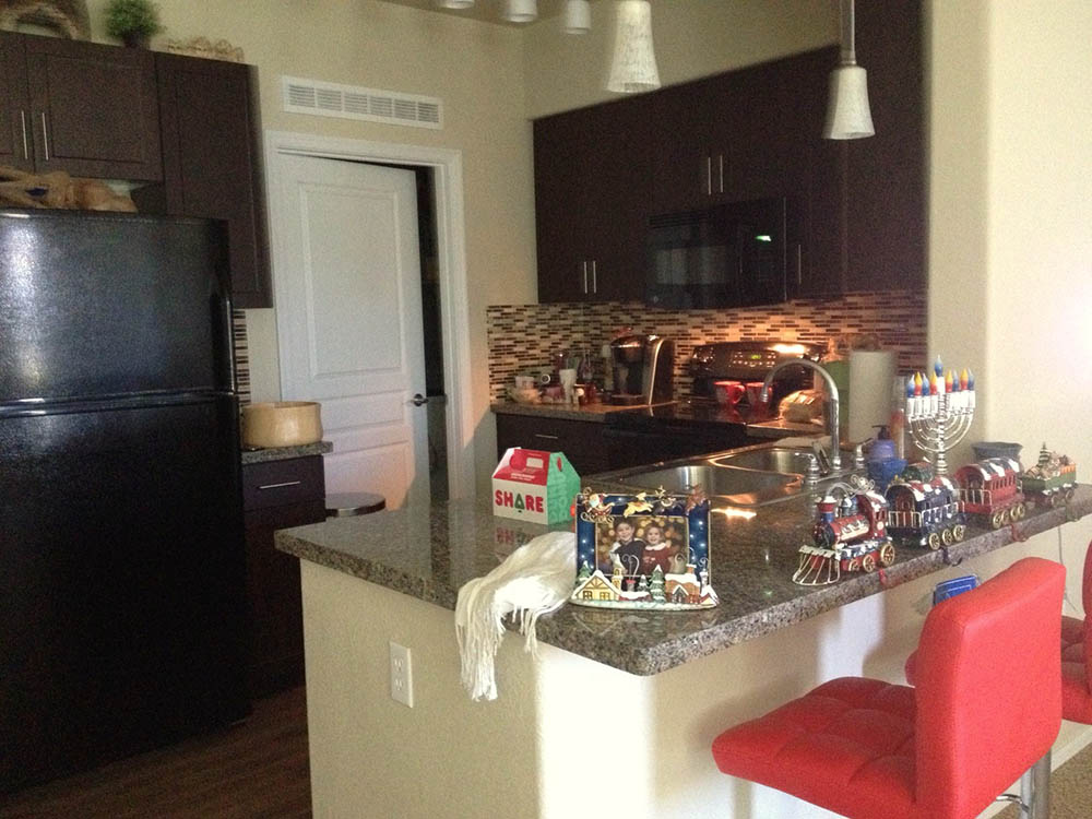 to our new apartment November 2014