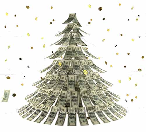 Image result for christmas money tree gifs