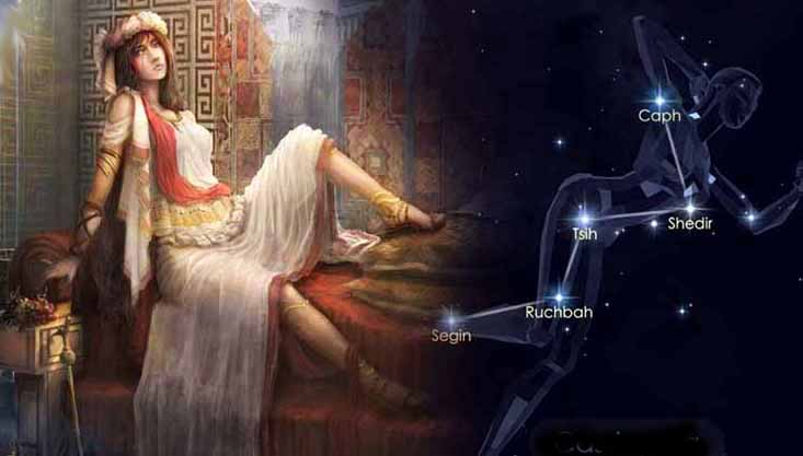 Mythology: Cassiopeia (Mother of Andromeda)