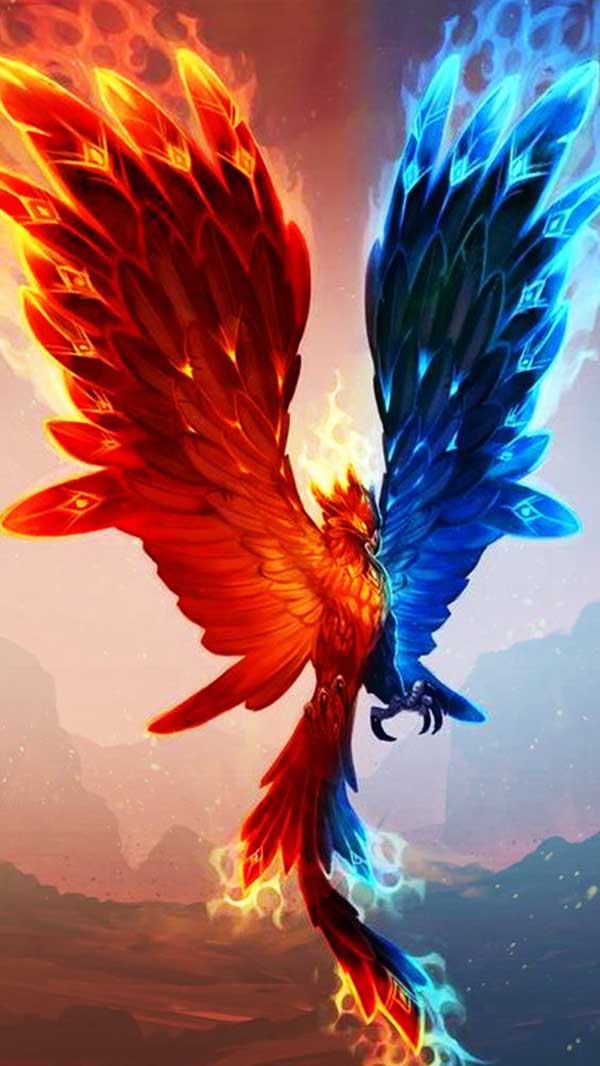 Phoenix Bird - Rainbow Phoenix Phoenix Bird Roblox 420x420 Png Download ...