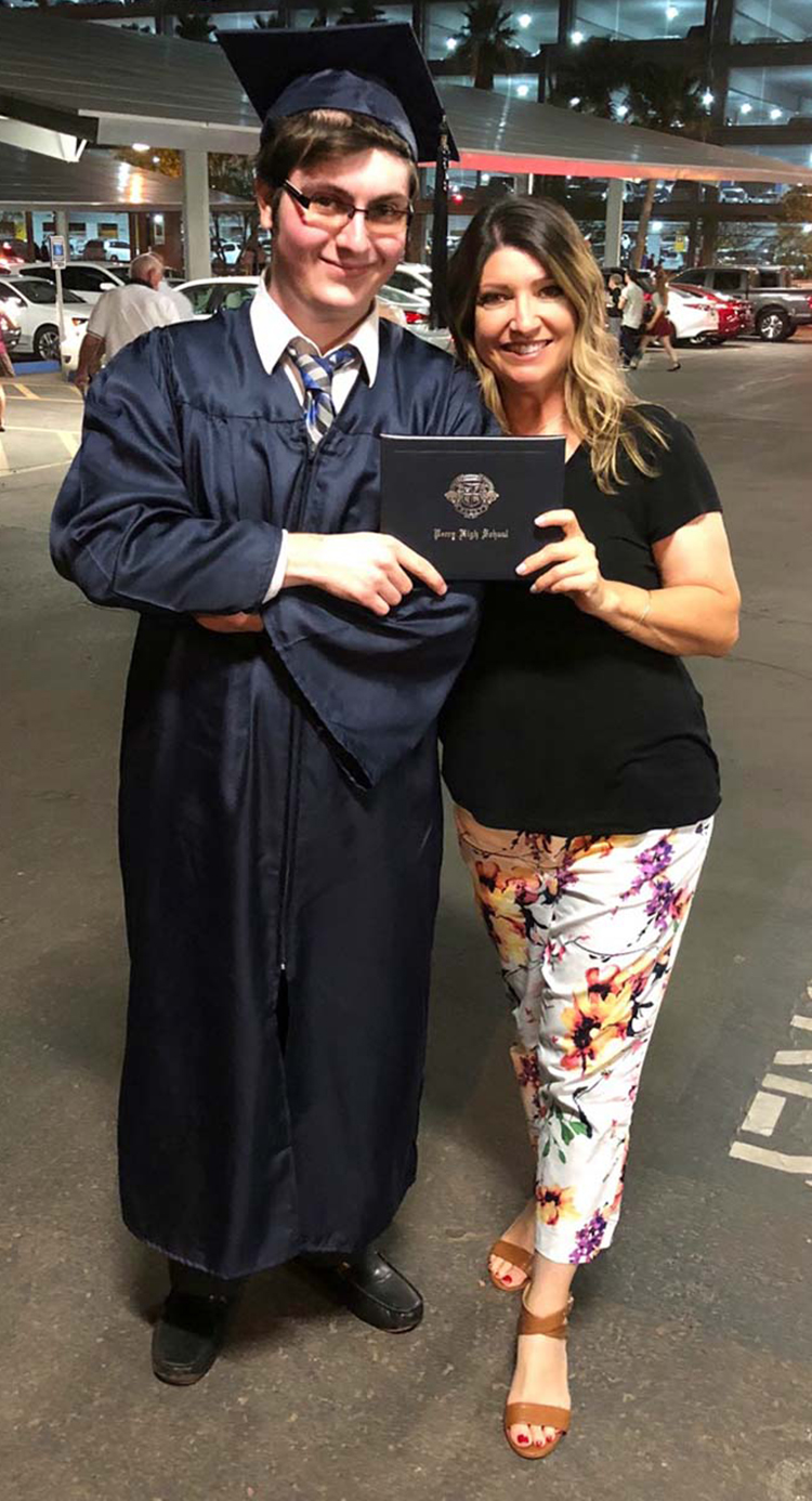 Graduation Day from Perry High School