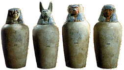  Au-delà, sarcophages, masques funéraires (2023) Canopic2