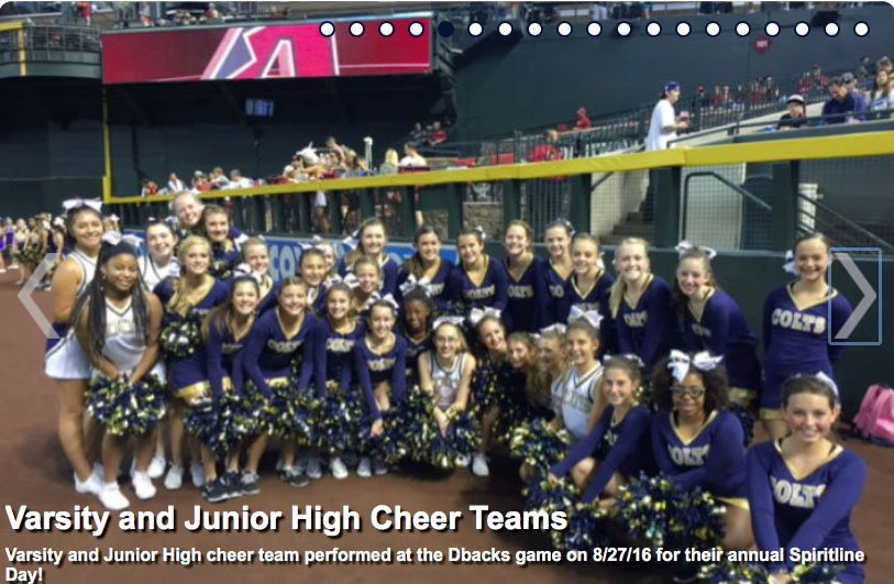 Joie Casteel Junior Varsity Cheer August 2016